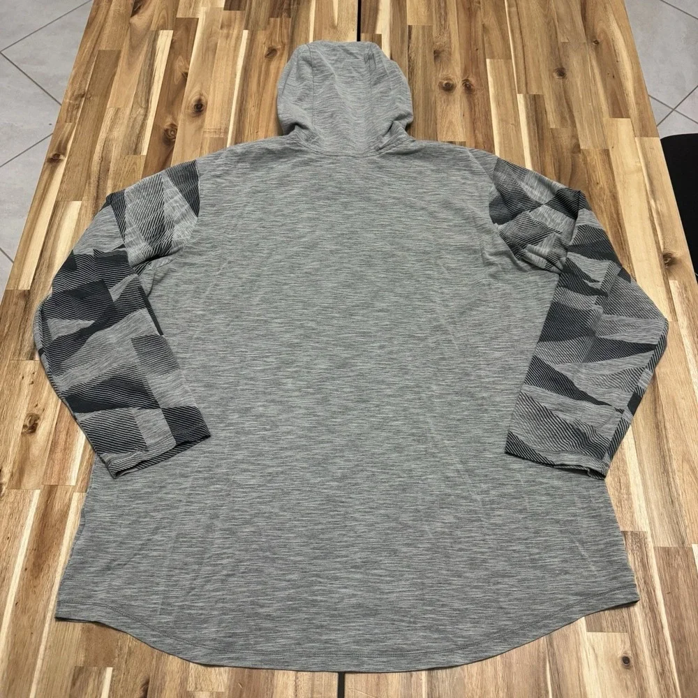 Gerogia Bulldogs Hoodie Mens XL Nike Gray Lightweight Pullover College Football